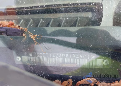 1993 Chevrolet S Truck S10 z USA, uszkodzony, nr VIN 1GCCT14Z4P8194501